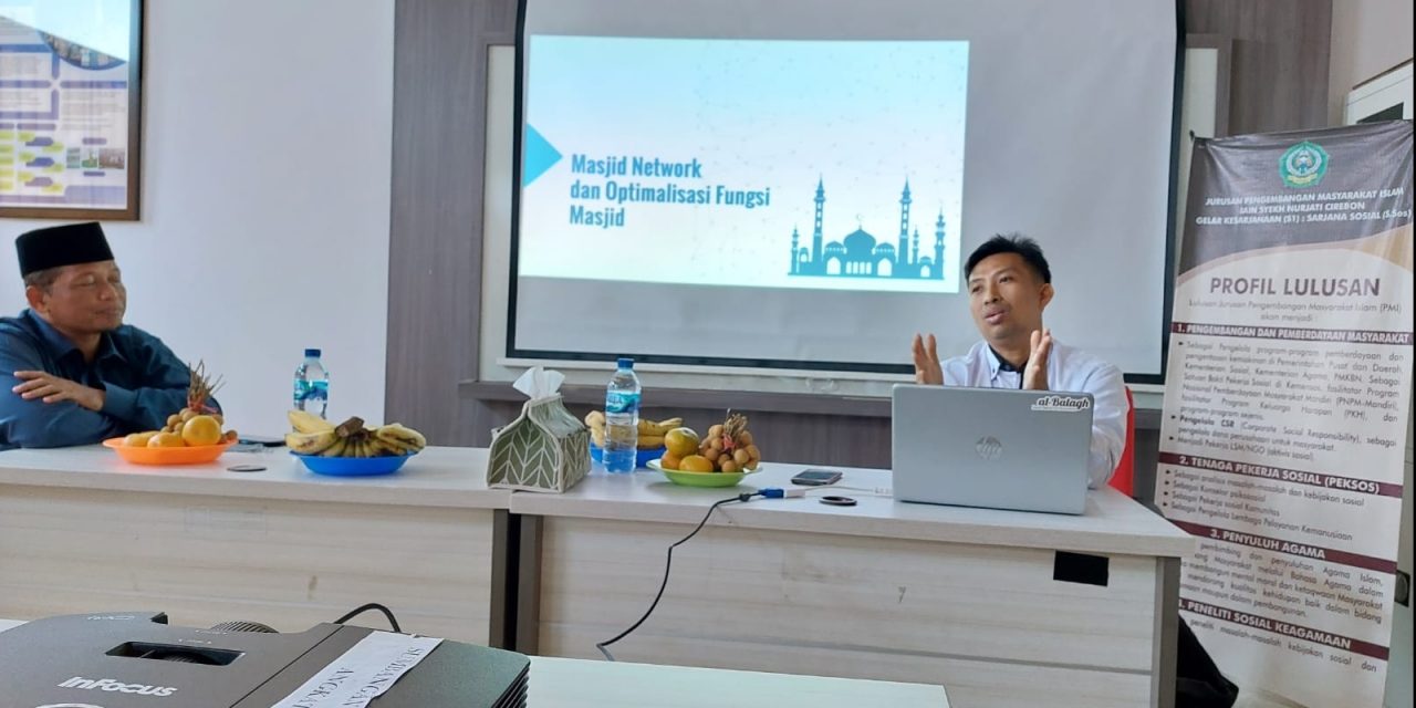 Dosen Manajemen Dakwah Presentasikan Masjid Network pada Visiting Lecture di IAIN Cirebon